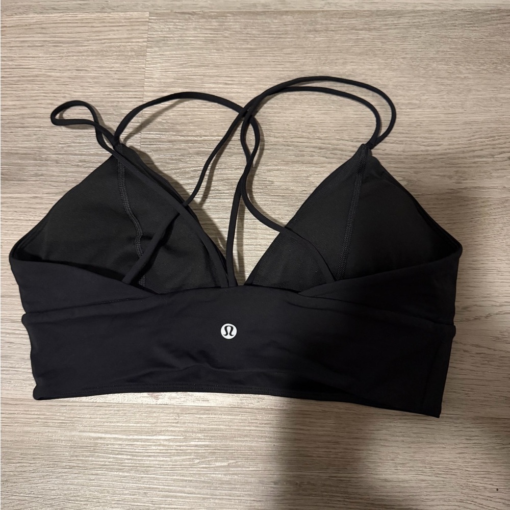 Strapping v neck lululemon bra size 10